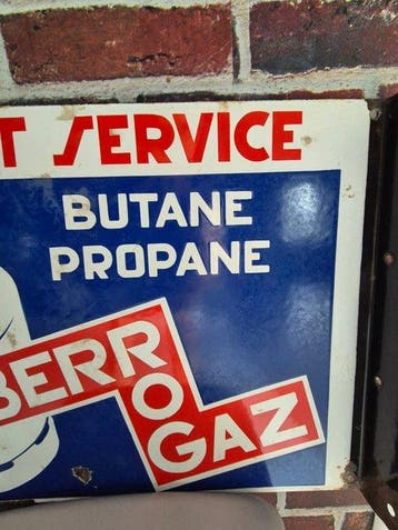 berrogaz - Geëmailleerde plaat berrogaz - fabrication du