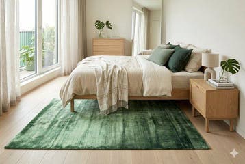 Luxe groene Gabbeh - Vloerkleed - 180 cm - 120 cm -, Nieuw