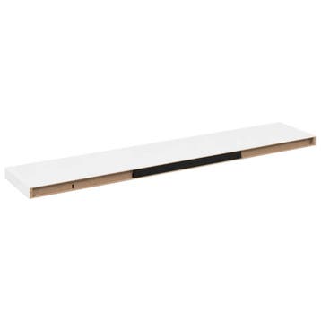 Wandschap hoogglans wit 120cm - Stijlvol & luxe voor een..., Verzenden, Zo goed als nieuw