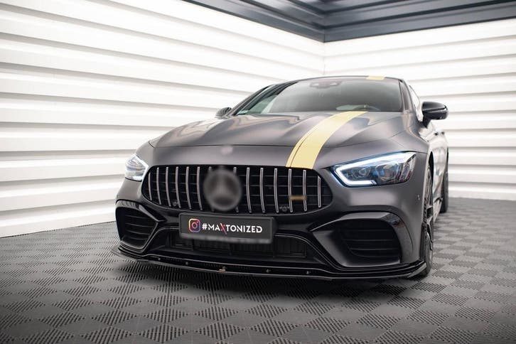 Front Splitter V.2 voor Mercedes Benz AMG GT 63S Aero Coupe, Auto diversen, Tuning en Styling, Ophalen of Verzenden