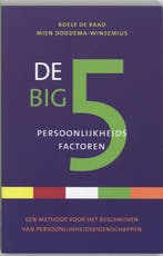 De Big 5 persoonlijkheidsfactoren 9789057122033, Boeken, Verzenden, Zo goed als nieuw, M. Doddema-Winsemius