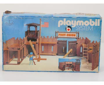 Playmobil 3420 Western Fort Union compleet OVP #9960, Ophalen of Verzenden, Gebruikt