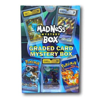 Pokémon Mystery box - Graded Card & Packs - Madness Mystery, Hobby en Vrije tijd, Nieuw