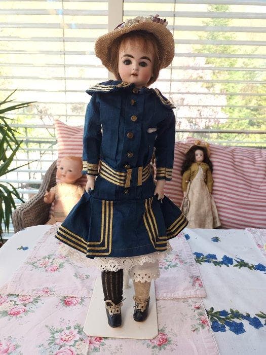 C.F. Kling - Poupée - 1850-1900 - Allemagne, Antiek en Kunst, Antiek | Speelgoed