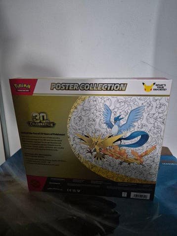 Pokémon - 1 Box - 30th Year Anniversary Poster Collection -, Nieuw
