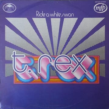 T. Rex - Ride A White Swan, Verzenden, Gebruikt