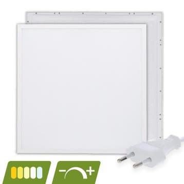 BACK-LIT LED PANEEL | EUROPA | 62X62CM | 30W | DIMBAAR | CC, Verzenden, Nieuw in verpakking