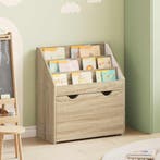 vidaXL Kinderboekenplank Sonoma Eik 60 x 29,5 x 69 cm, Verzenden, Nieuw