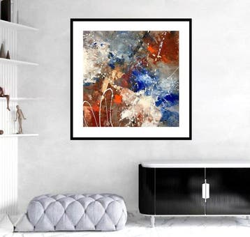 Dam Domido - Dreaming world - 100 x 100 cm