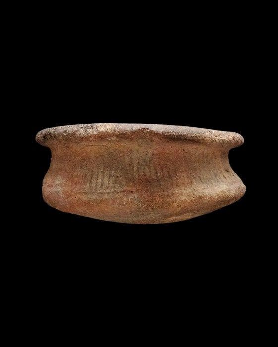 Bronstijd - Zeer zeldzaam prehistorisch vaasje - Thailand -, Antiek en Kunst, Antiek | Overige Antiek