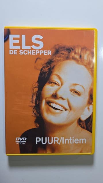 ELS DE SCHEPPER PUUR/INTIEM (DVD), Cd's en Dvd's, Gebruikt