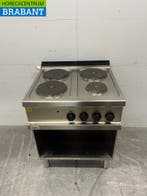 Cuisinière électrique Zanussi 4 feux en acier inoxydable, Verzenden