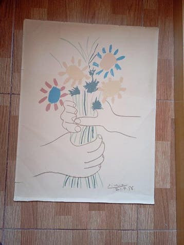 Pablo Picasso (1881-1973) - Ramos de flores