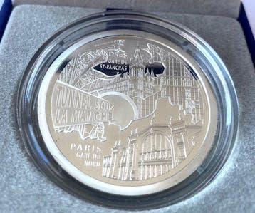 Frankrijk. 10 Euro 2013 Tunnel sous la manche Proof
