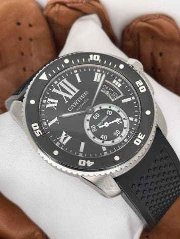 Cartier - Calibre de Cartier Diver Automatic - W7100056 -, Nieuw