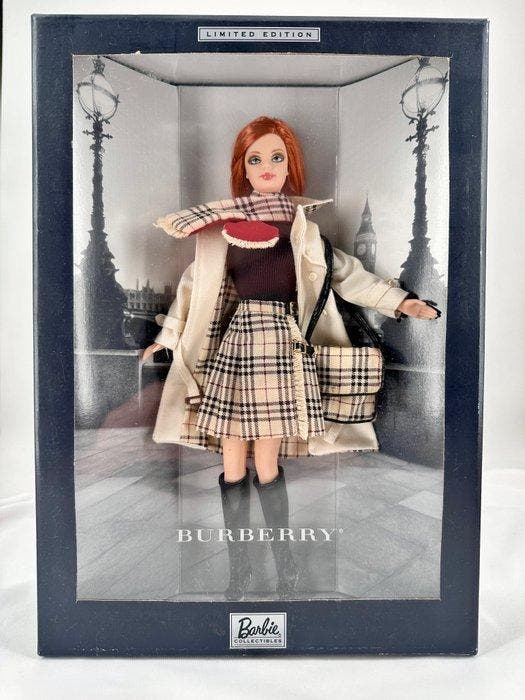 Mattel - Barbiepop - Burberry – Limited Collector Edition –, Antiek en Kunst, Antiek | Speelgoed