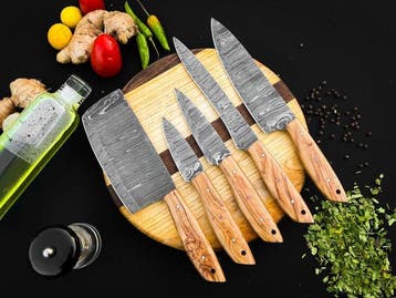 Keukenmes - Kitchen knife set - vijfhonderdnegentien -