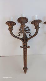 Wandkandelaar (2) - Brons