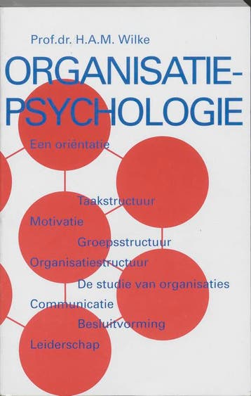 Organisatiepsychologie 9789023227687 H.A.M. Wilke, Verzenden, H.A.M. Wilke
