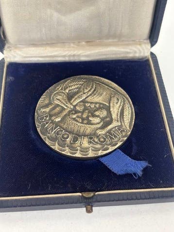 Médaille artistique - Guido Veroi - Banco Di Roma - 70 gr Ag