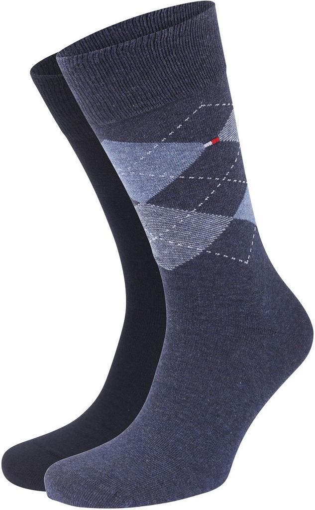 Tommy Hilfiger 2-Pack Sokken Jeans maat Maat 39 t/m 42 Heren, Vêtements | Hommes, Chaussettes & Bas, Envoi