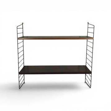 Nisse Strinning - Bibliothèque - Fer, Teck -