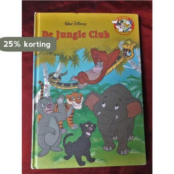 De Jungle Club 9789054287728 Disney, Boeken, Verzenden, Gelezen, Disney