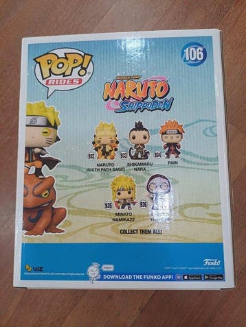 Funko - Funko Pop - Naruto Shippuden - Naruto on Gamakichi