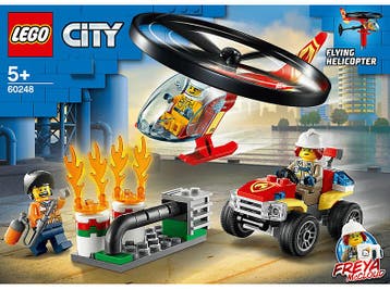 LEGO City : Brandweerhelikopter Reddingsoperatie, Verzenden