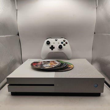 Microsoft - Xbox One S - Videogameconsole + games - Zonder, Nieuw
