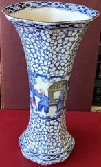 Antieke Engelse gemerkte William Adams vaas uit 1913 - Vase