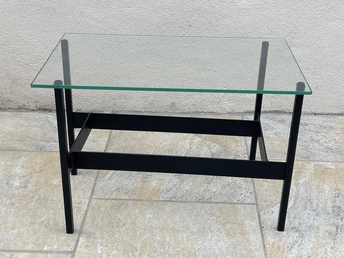 Table basse - Métal, Verre, Antiek en Kunst, Kunst | Designobjecten