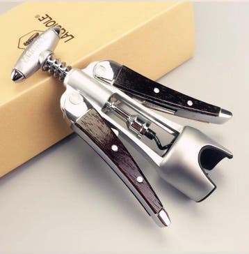 LAGUIOLE - Ouvre-bouteille (2) - Acier, Bois