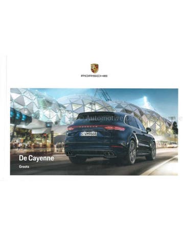 2020 PORSCHE CAYENNE HARDCOVER BROCHURE NEDERLANDS, Nieuw