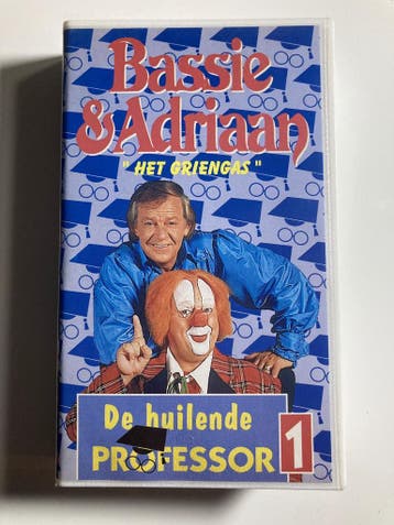 BASSIE & ADRIAAN DE HUILENDE PROFESSOR DEEL 1 (VHS), Gebruikt