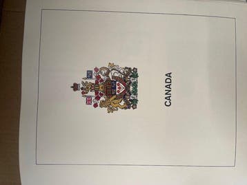 Canada 2015/2018 - Lindner-album met postfrijke Canadese, Gestempeld