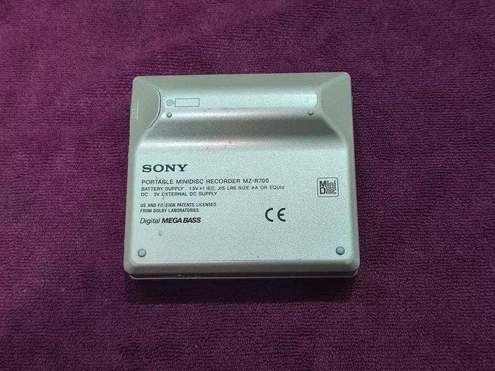 Sony - MZ-R700 Draagbare minidisc-speler, Audio, Tv en Foto, Radio's