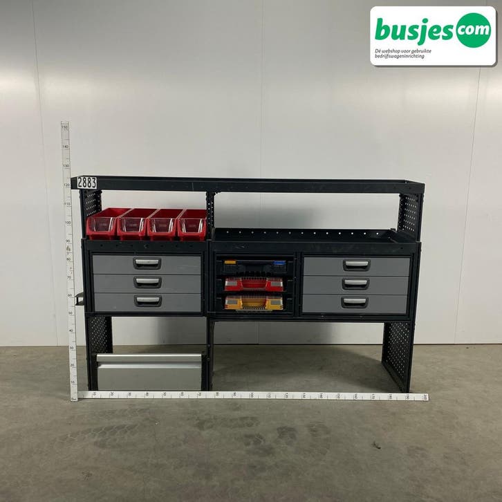 Modul bedrijfswagen inrichting 1865x485x1250mm (2883), Autos : Pièces & Accessoires, Autres pièces automobiles, Envoi