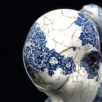 NYX - The Fallen Guardian of Blue Porcelain