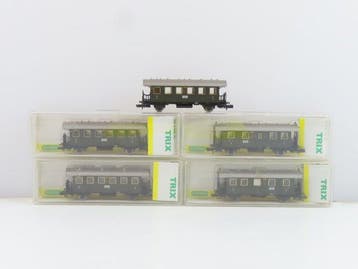 Minitrix N - 91039/91040 - Ensemble de wagons de passagers, Hobby en Vrije tijd, Modeltreinen | N-Spoor, Nieuw