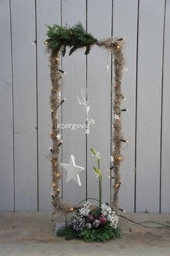 Metalen frame Zwaar Smal hoog raam 30x85 cm, Huis en Inrichting, Woonaccessoires | Kunstplanten en Kunstbloemen, Nieuw
