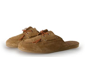 Manfield Muiltjes in maat 38 Beige, Verzenden, Beige, Zo goed als nieuw, Manfield