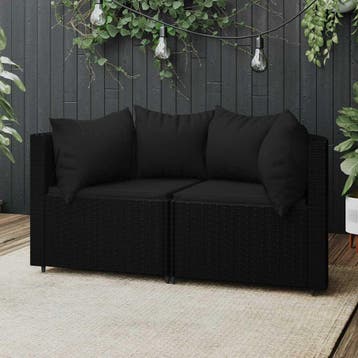 Tuinbank set | Tweede Kansje | OP = OP, Tuin en Terras, Verzenden, Gebruikt, Rotan
