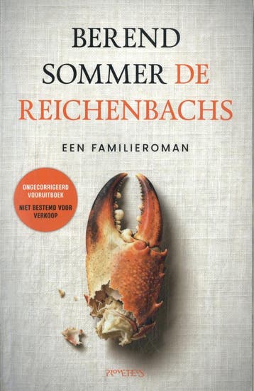 De Reichenbachs 9789044661934 Berend Sommer, Verzenden, Zo goed als nieuw, Berend Sommer