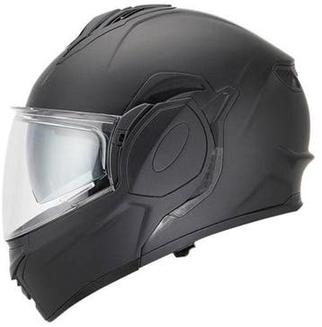 2dekans | APEX MI200 Solid Mat Zwart Systeemhelm - Maat XL -, Ophalen of Verzenden, Nieuw
