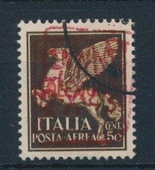 Zante - Landespost onder Duitse bezetting 1943 - Zante -, Gestempeld