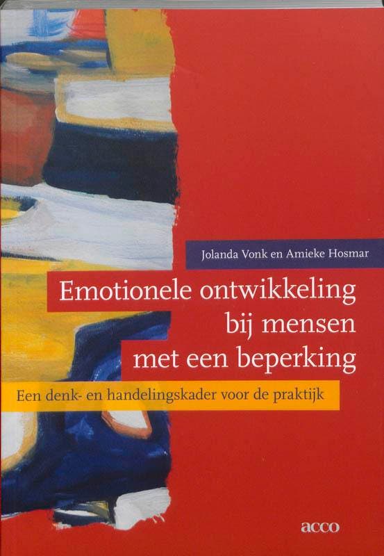 Emotionele ontwikkeling bij mensen met een beperking J. Vonk, Livres, Livres d'étude & Cours, Envoi