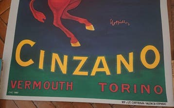Leonetto Cappiello, afte - Leonetto Cappiello ,cartel, Antiquités & Art