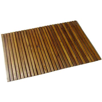 vidaXL Badmat 80x50 cm acaciahout, Verzenden, Nieuw