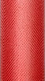 Rode Tule Rol 30cm 9m, Verzenden, Nieuw